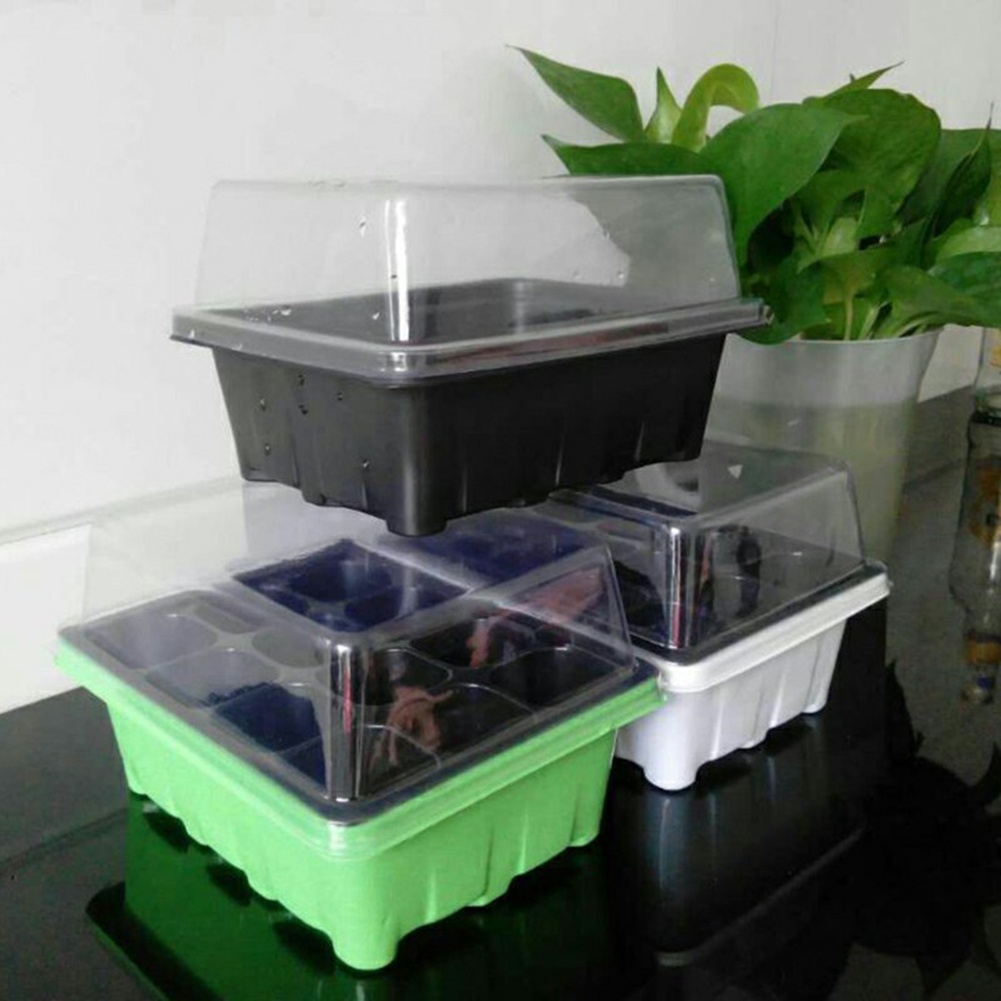 Bonsai Garden Grow Kit - 種まきキット 12セル苗トレイ ガーデニング発芽トレイ 植物育成キット ガーデニング繁殖用 盆栽発芽用