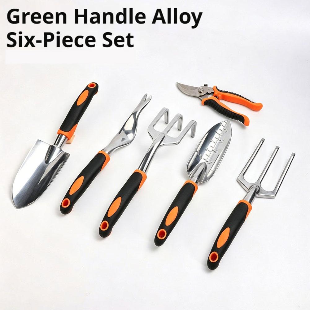 Bonsai Tool Set - 3/5/6 個ガーデンツールセット人間工学に基づいたハンドルトロウェルハンドレーキカルチベーターウィーダーフォークシャベル屋外植栽盆栽用品用