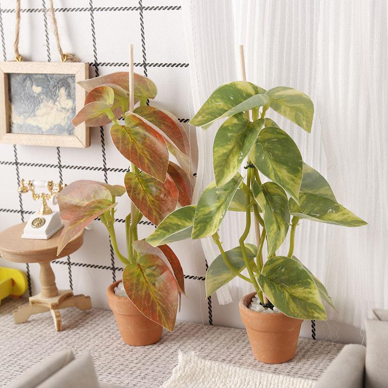 Bonsai Gardener - 1/12 ドールハウスシミュレーション緑植物盆栽モデルドールハウスシーン装飾マイクロ風景庭園盆栽飾り