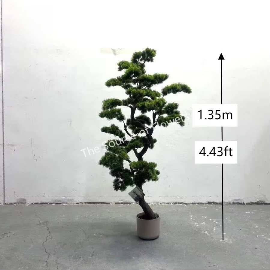 Bonsai Garden Indoor - 人工杉松の木 室内屋外庭園造園盆栽装飾 耐久性のあるプラスチック製人工木材