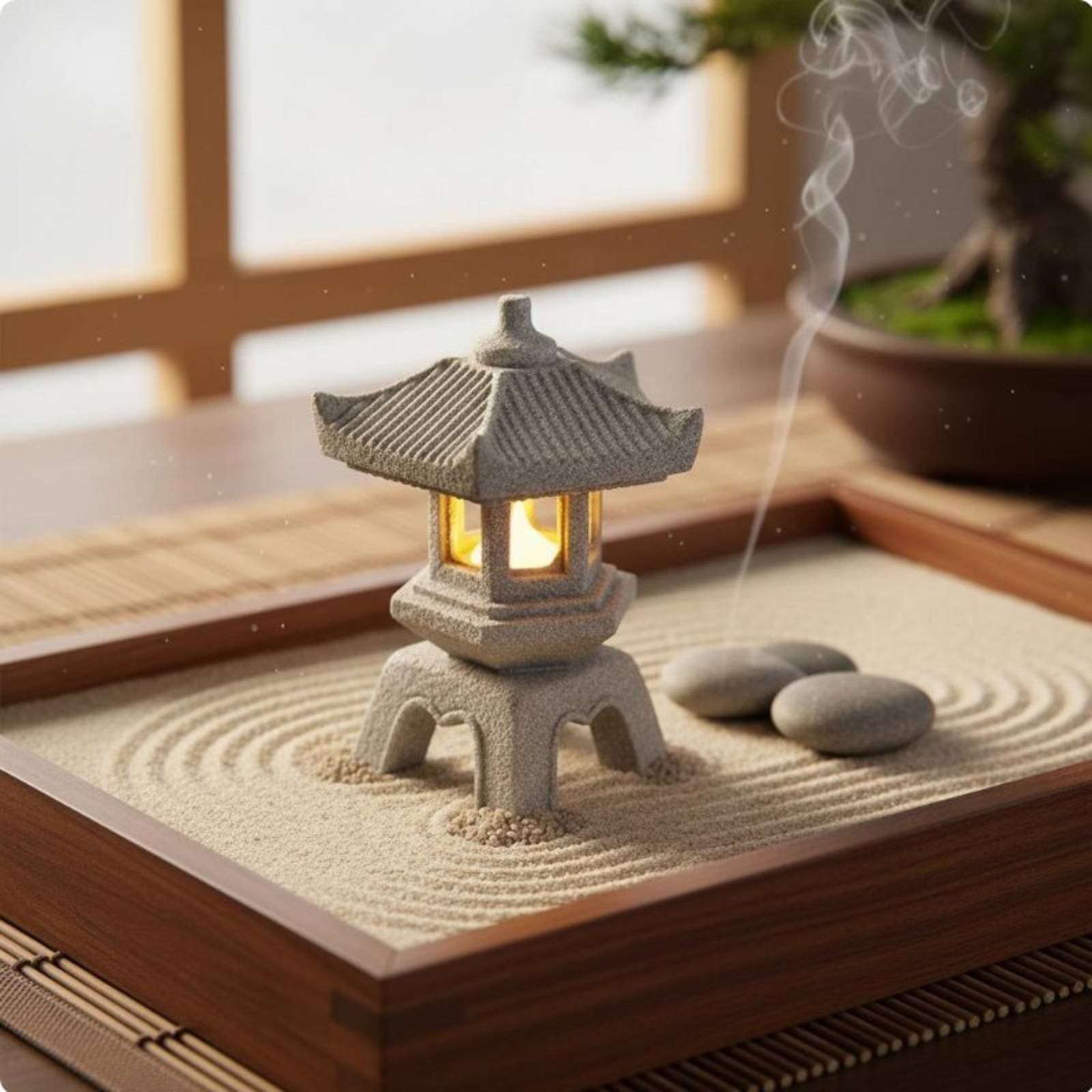 ミニチュア石灯籠アンティーク仕上げ盆栽飾り静寂の庭塔完璧な贈 - Bonsai Gardener のレビューと価格