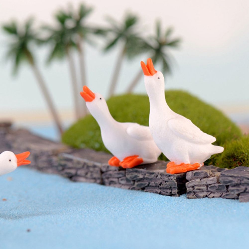 庭の装飾かわいい親子ギフト妖精ガーデンアクセサリー白鳥ミニチ - Bonsai Garden For Desk のレビューと価格