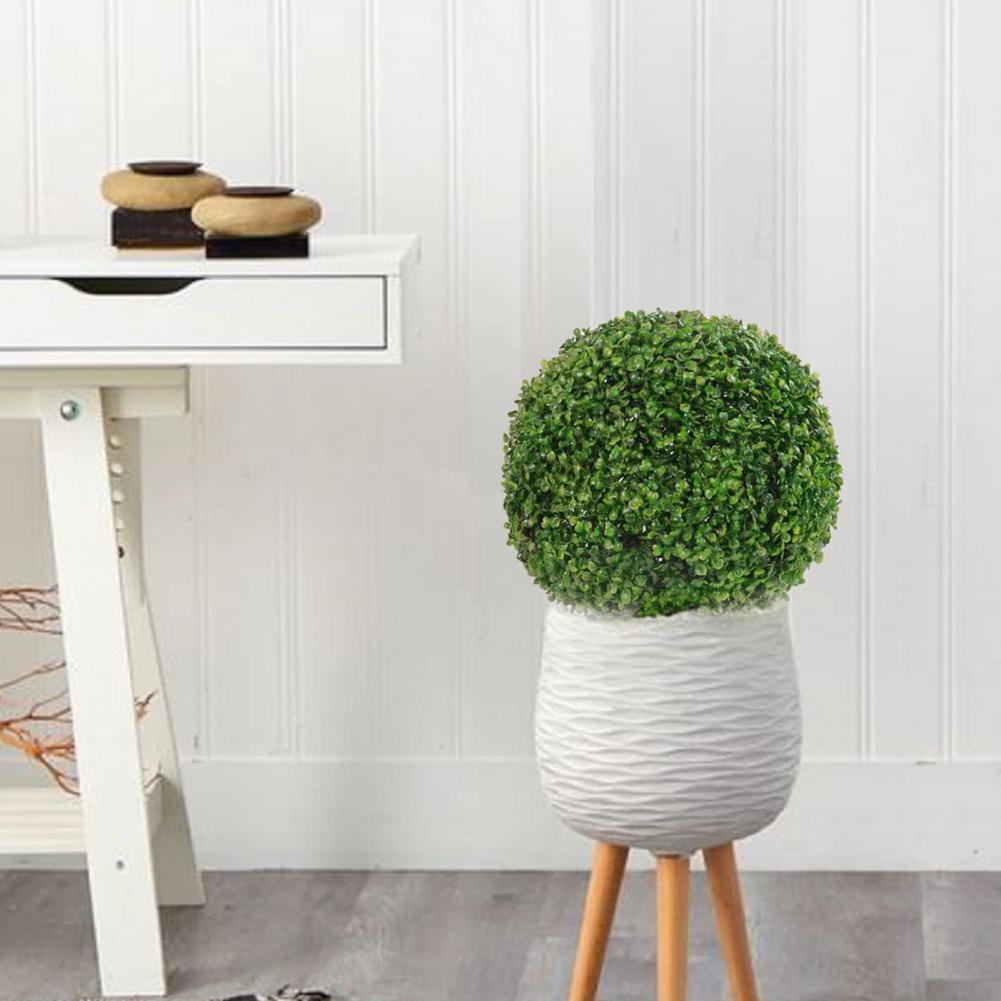 屋内外用人工植物ボール トピアリーツリー ボックスウッド ウ - Bonsai Garden Indoor のレビューと価格