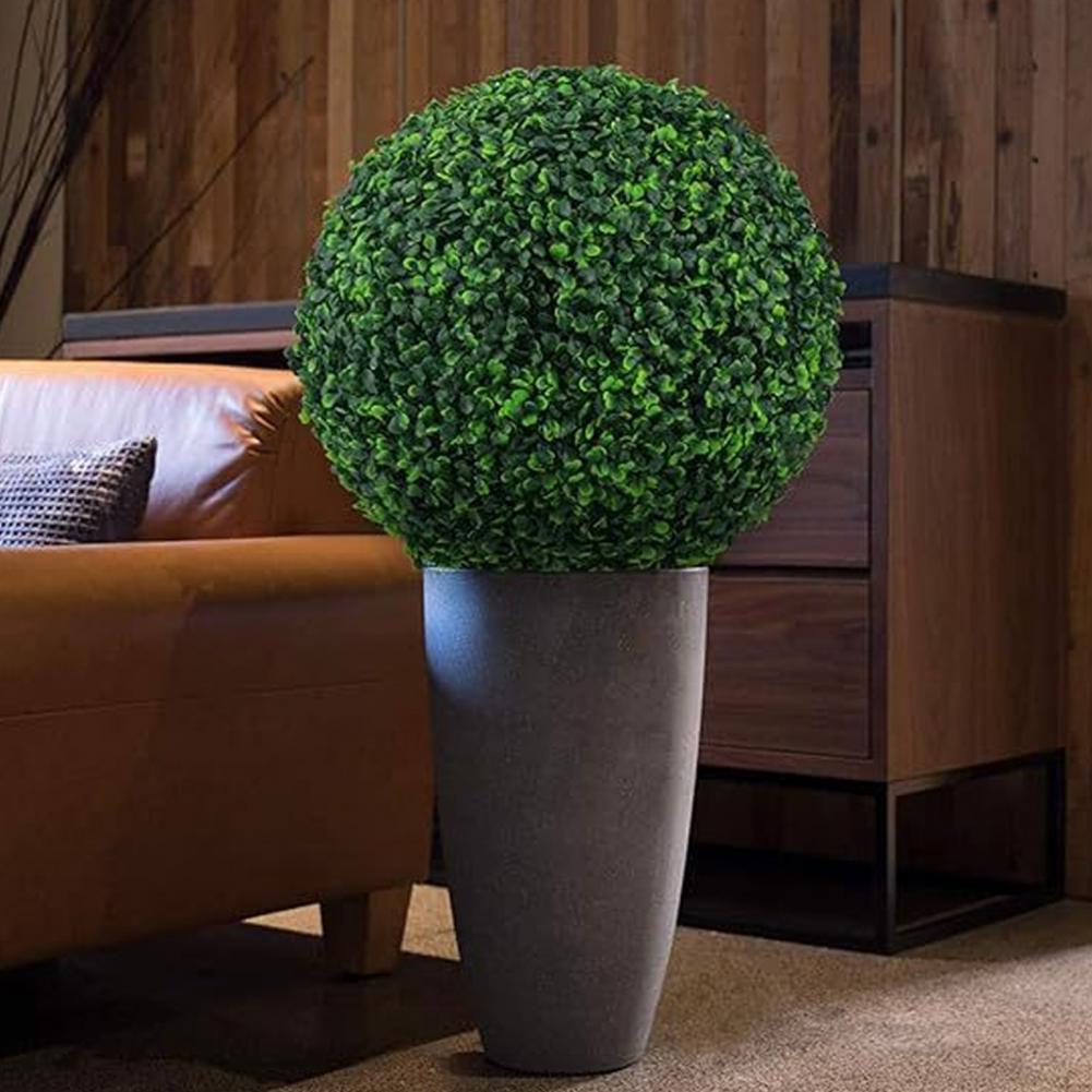 屋内外用人工植物ボール トピアリーツリー ボックスウッド ウ - Bonsai Garden Indoor のレビューと価格