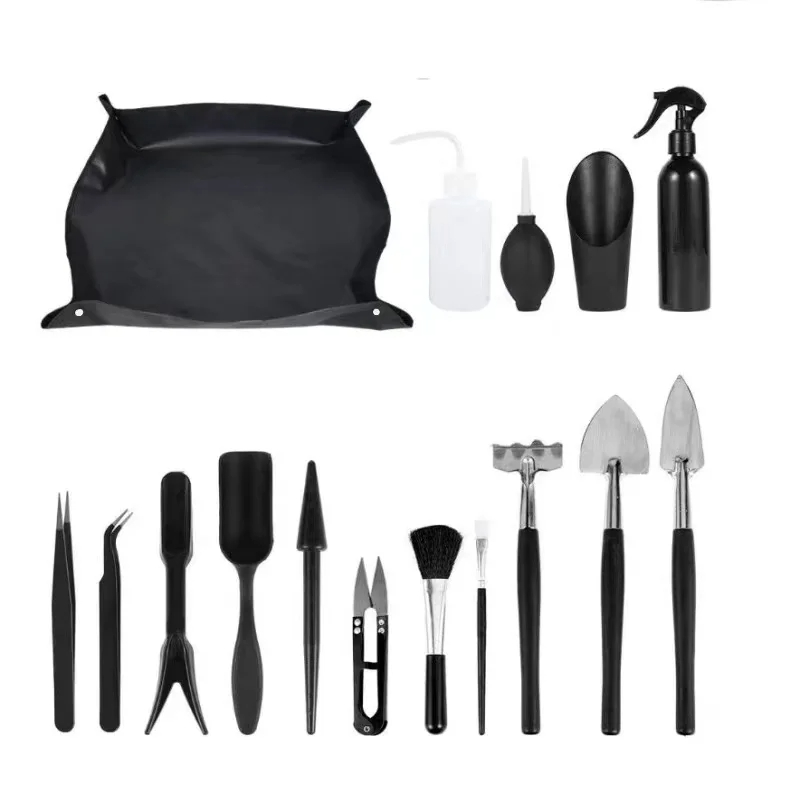 ガーデンプランターツールセット、多肉植物、屋内盆栽、ミニチュ - Bonsai Tool Set のレビューと価格