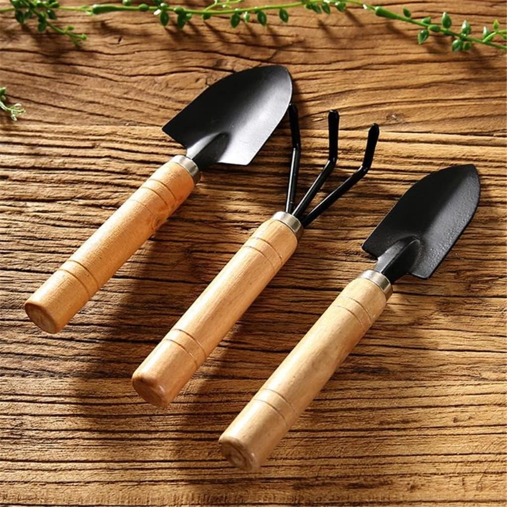 3パック ガーデンシャベル レーキ ショベル 盆栽ツールセッ - Bonsai Tool Set のレビューと価格