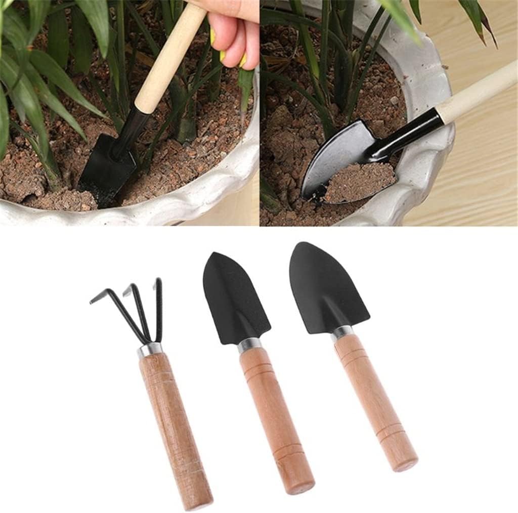 3パック ガーデンシャベル レーキ ショベル 盆栽ツールセッ - Bonsai Tool Set のレビューと価格