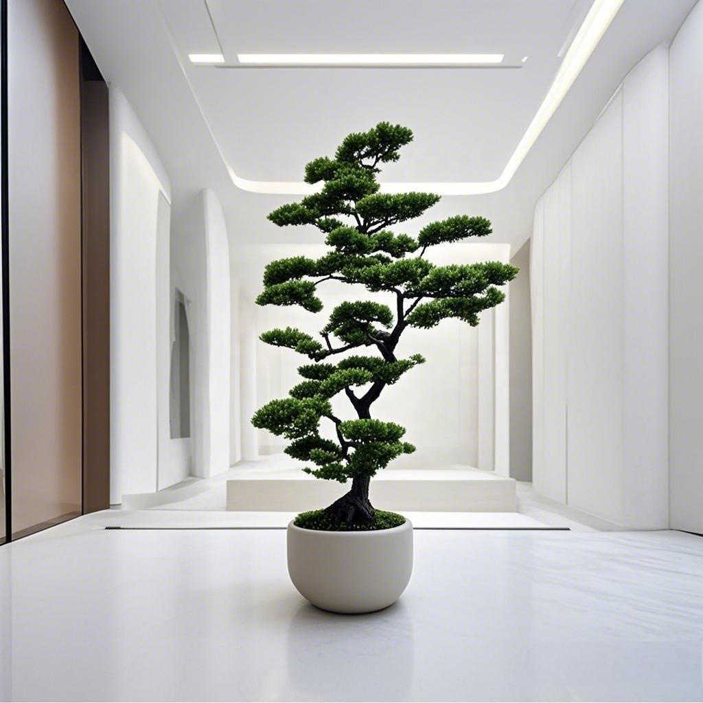 人工杉松の木 室内屋外庭園造園盆栽装飾 耐久性のあるプラスチ - Bonsai Garden Indoor のレビューと価格