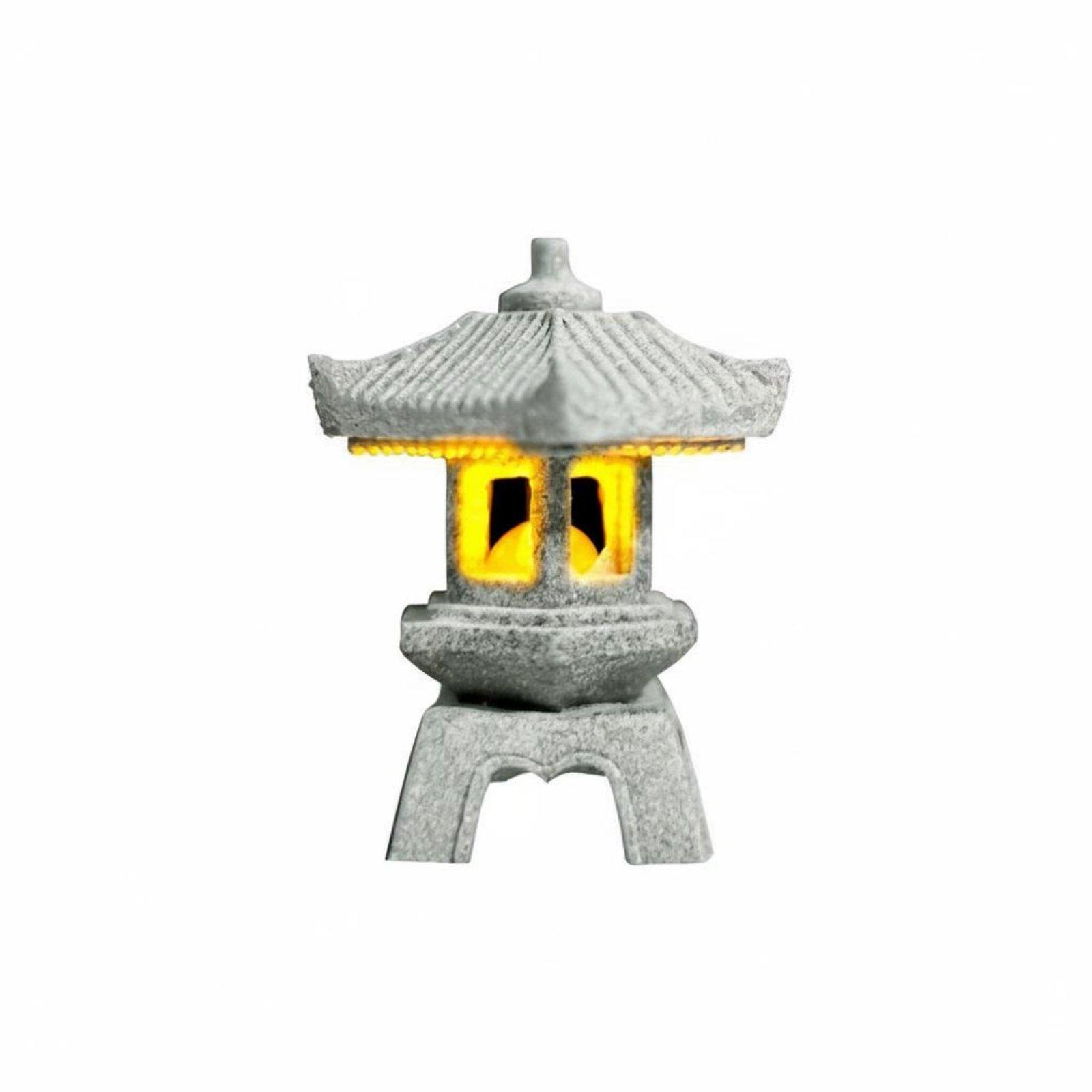 造園用ランタン 日本のランタン 石製卓上ミニチュア風景飾り  - Bonsai Gardener のレビューと価格