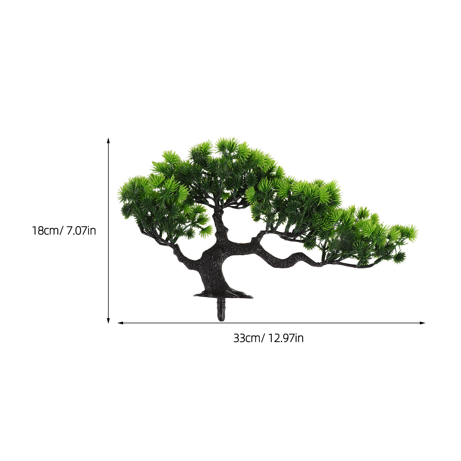 2個入り人工盆栽ツリー、人工ジュニパー、室内用小型フェイクプ - Bonsai Garden For Desk のレビューと価格