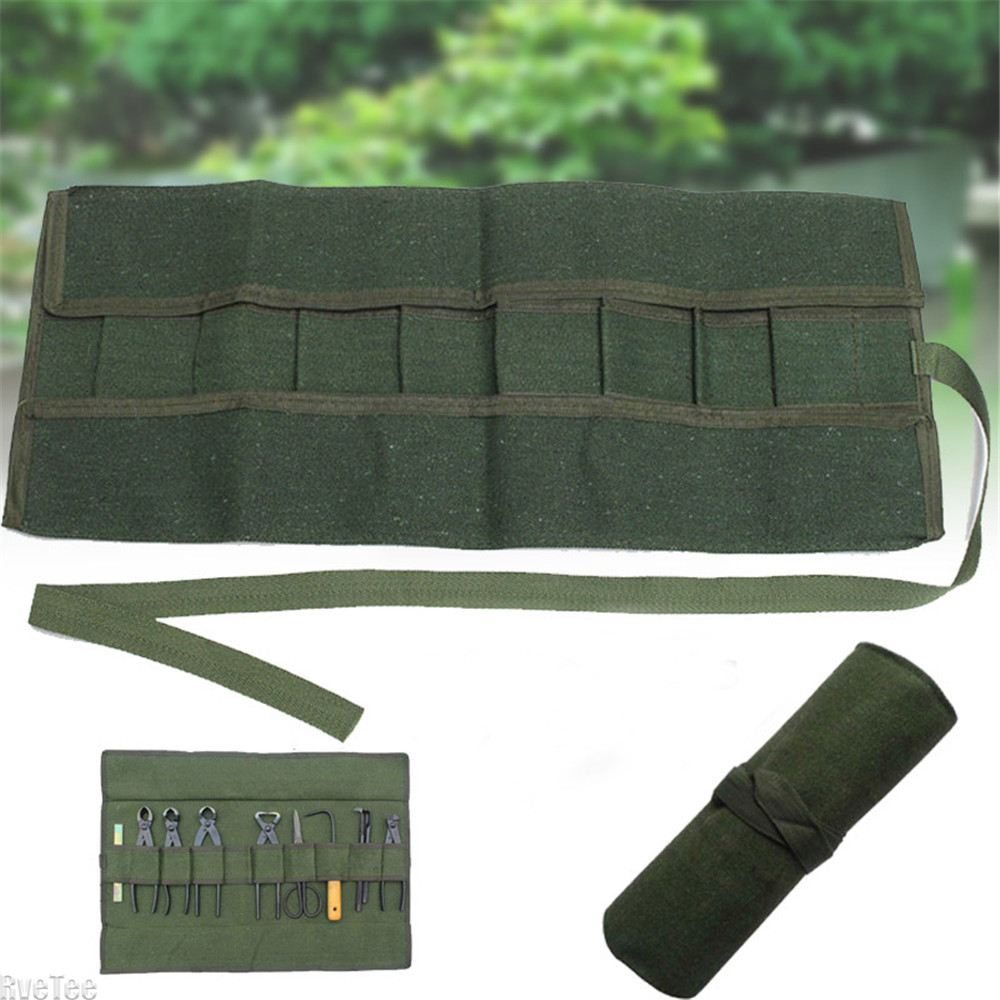 日本の盆栽ツール収納パッケージ、ロールバッグ、キャンバスツー - Bonsai Tool Set のレビューと価格