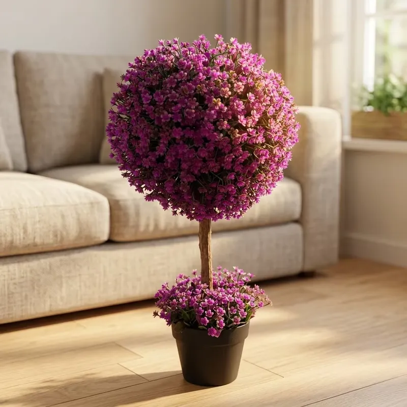 人工盆栽鉢植え、家庭やオフィスのデスク装飾用、リアルなミニグ - Bonsai Garden For Desk のレビューと価格