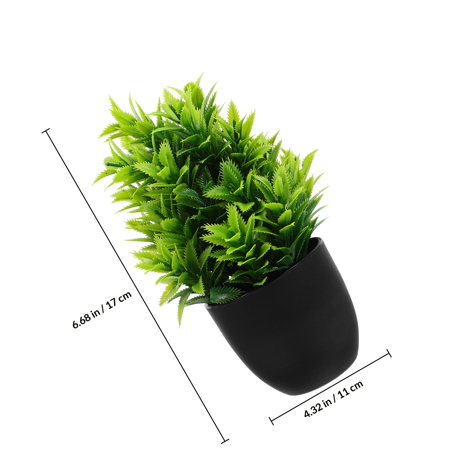 4個入りリアルな人工盆栽植物、鉢植えシミュレーション緑装飾、 - Bonsai Garden Display のレビューと価格